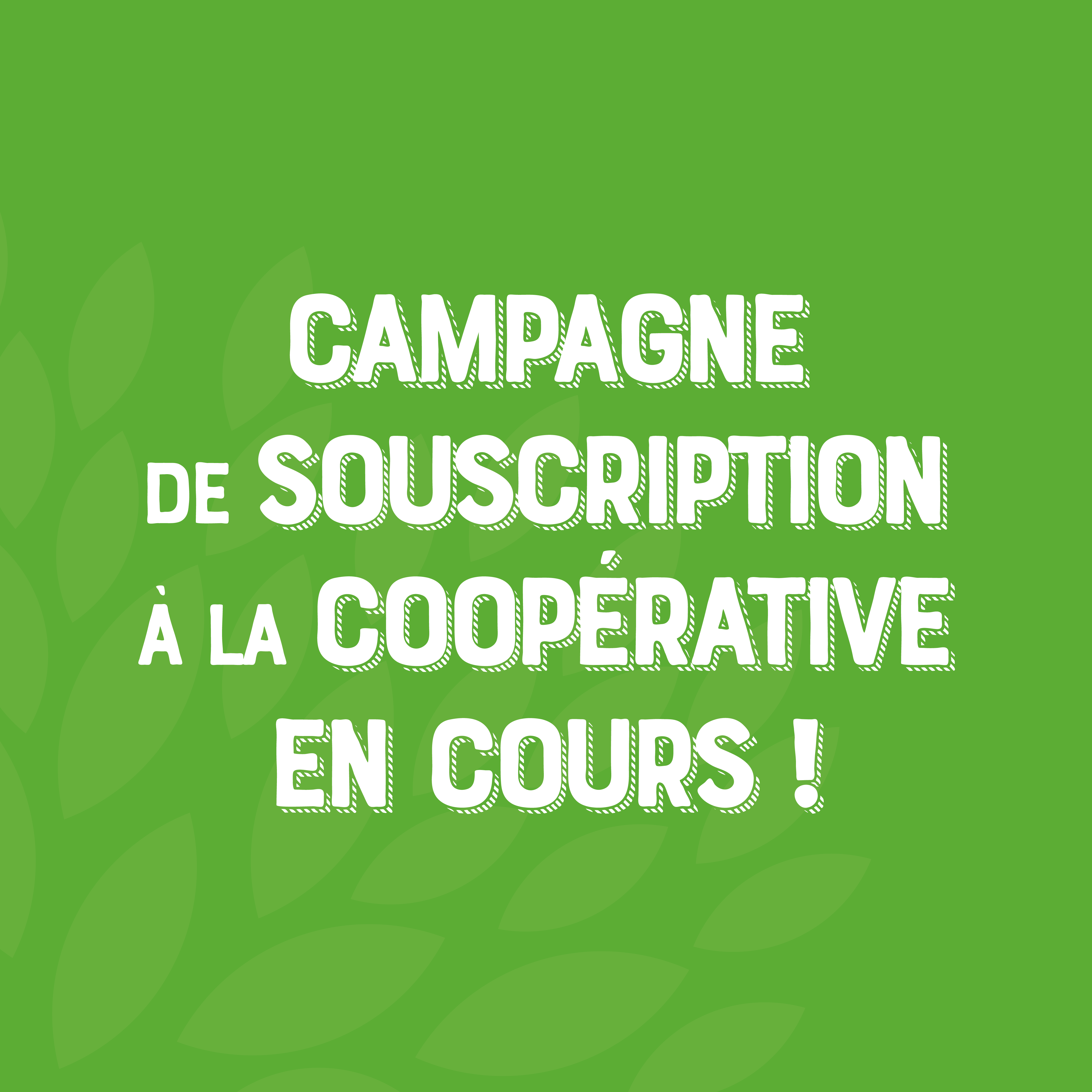 Campagne adhesion coopérative
